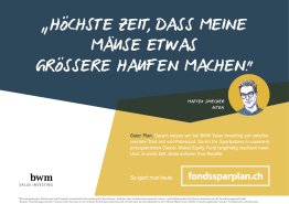 BWM - Kampagne «fondsparplan.ch»