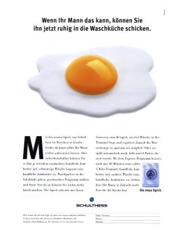 Schulthess - Spirit-Kampagne